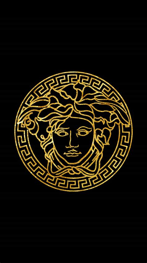 versace logó|versace logo black and white.